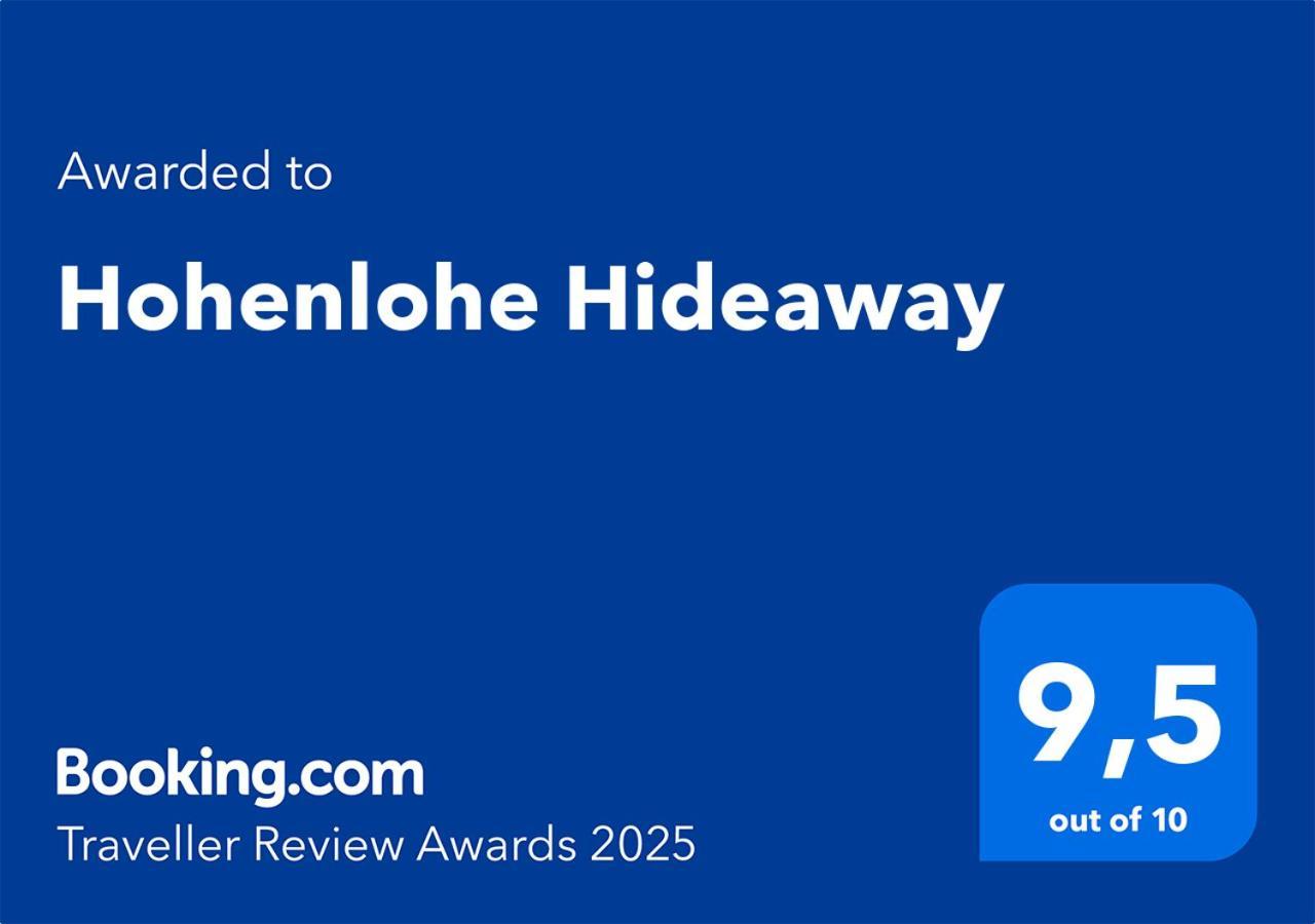 Hohenlohe Hideaway Lägenhet Langenburg Exteriör bild